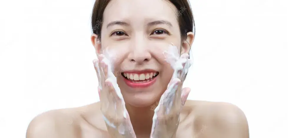 facial foam dan facial wash